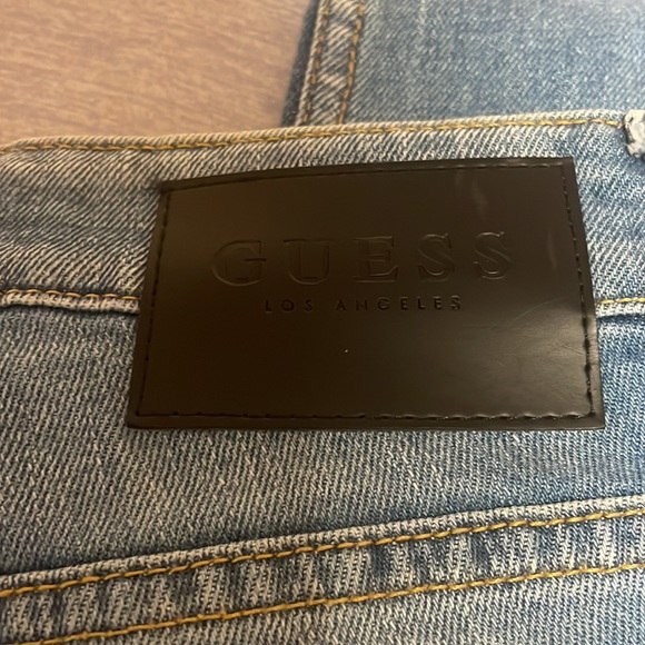 Guess Mens Slim Tapered Jeans - Picture 4 of 7